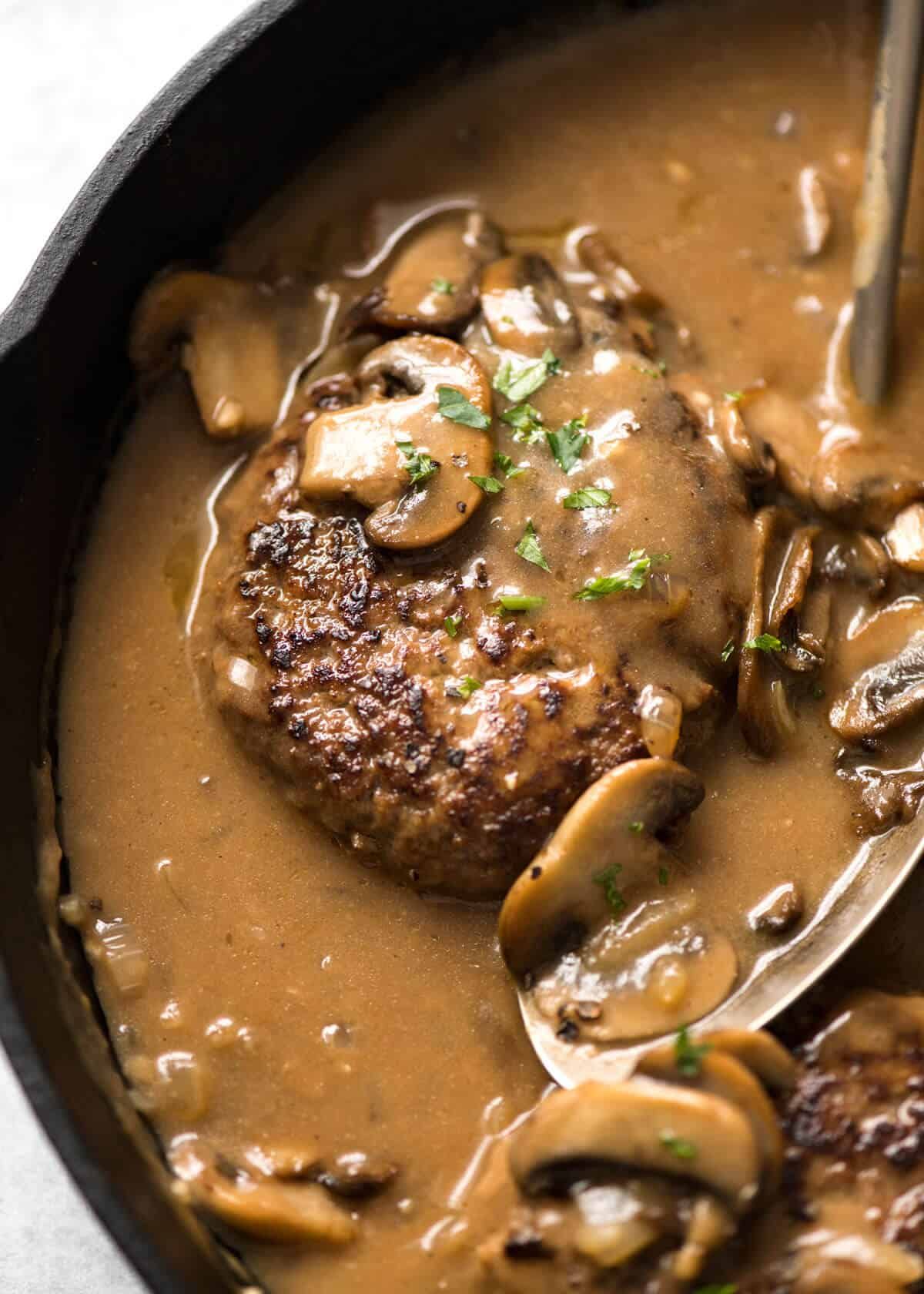 Gravy Steak With Sauce
