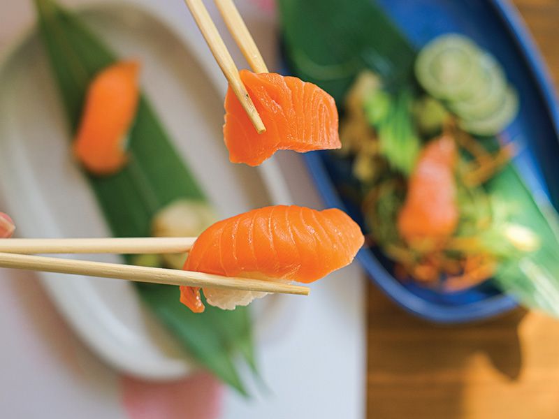 Salmon Nigiri