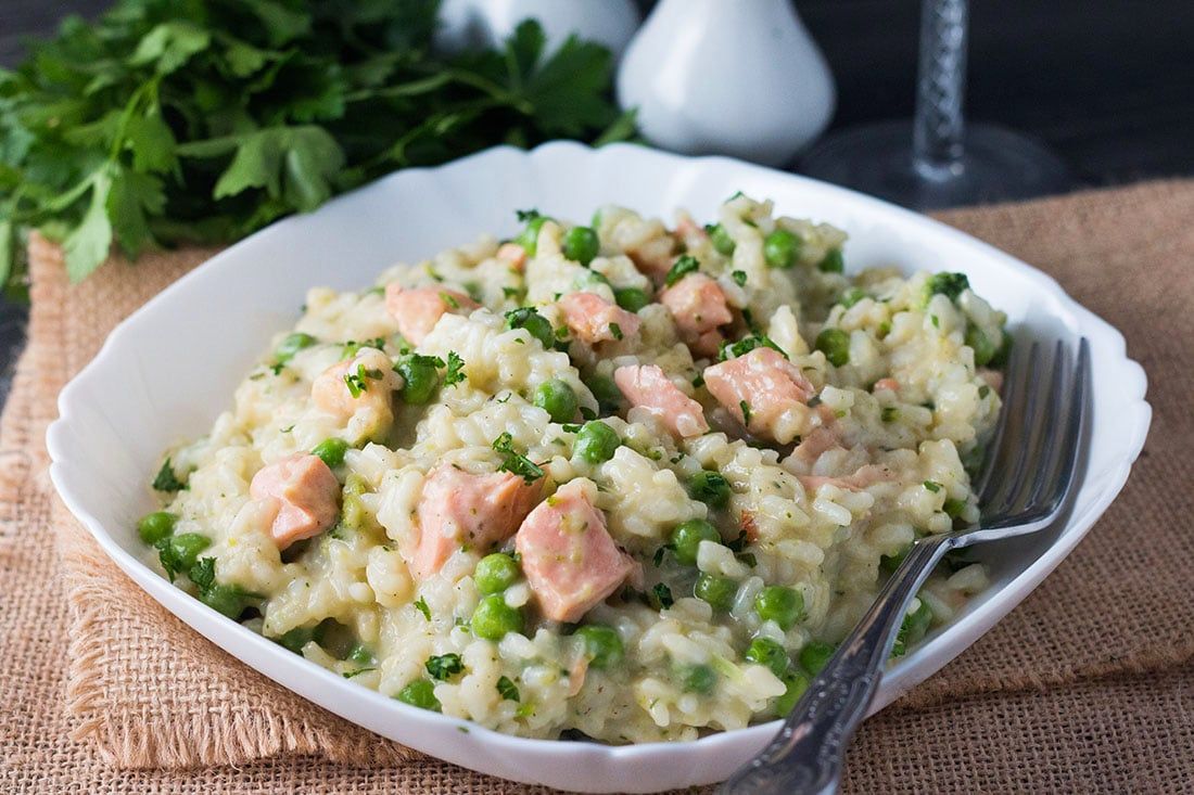 Salmon Risotto