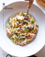 Salmon And Caviar Pasta