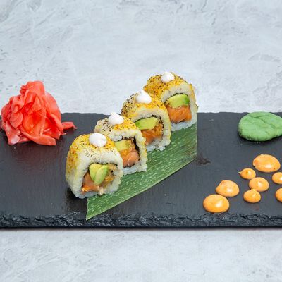 Salmon with Spicy Mayo