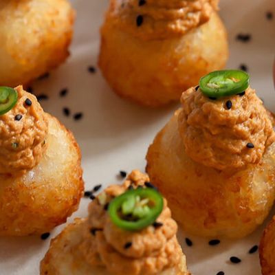 Salmon Crunchy Balls