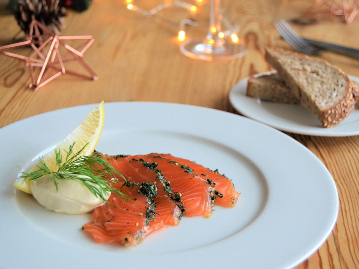 Salmon Gravlax
