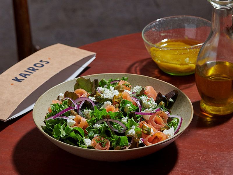 Smoked Salmon Salad