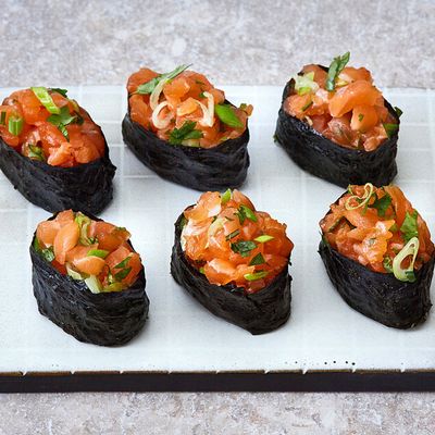 Salamon tartar