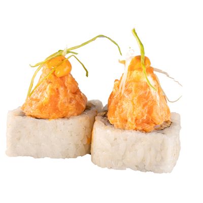 Spicy Salmon Volcano Ura Maki