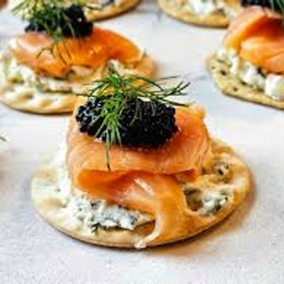 Salmon & Caviar Mix