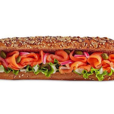 Salmon panini