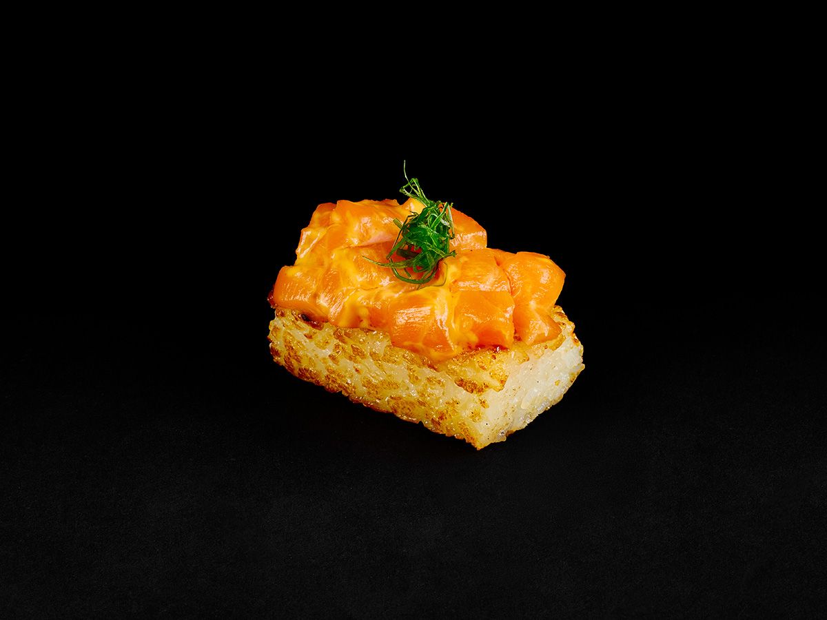 Salmon Grilled Rice 1piece