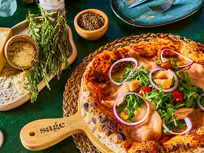 Salmone Pizza