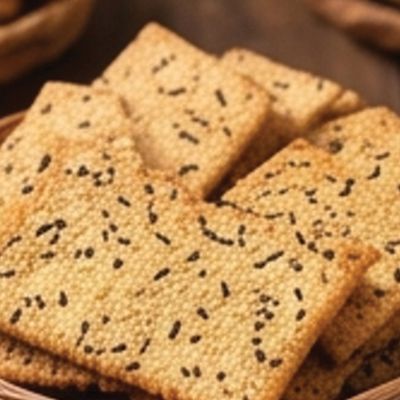 Salted Sesame and Black Seed rusk