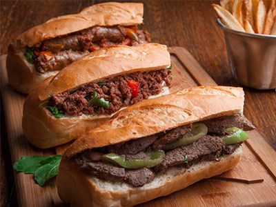 Oriental Sausage Sandwich