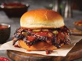 Texas Hot Brisket Sandwich Platter