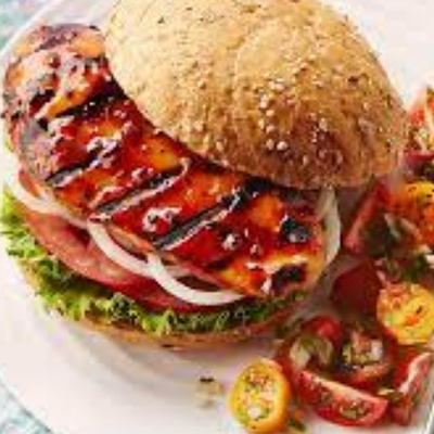 Grilled Chicken BBQ Sandwich