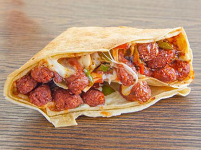Hot Dog Cordon Crepe