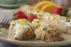 Chicken Shawerma Crepe