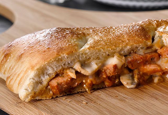 Oriental Sausage Calzone