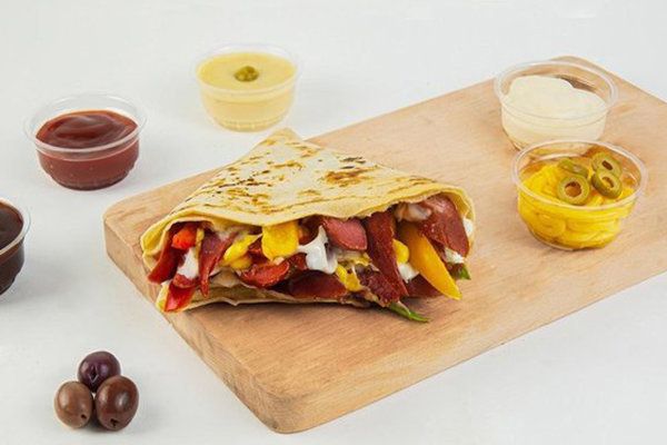 Sausage Crepe