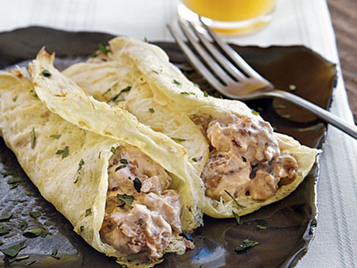 Sausages Crepe