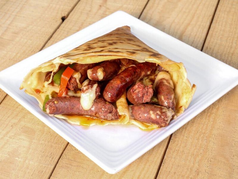 Sausage Crepe