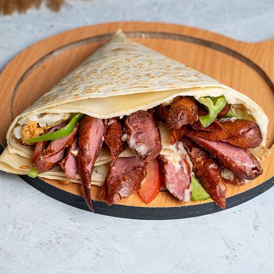 Sausage crepe