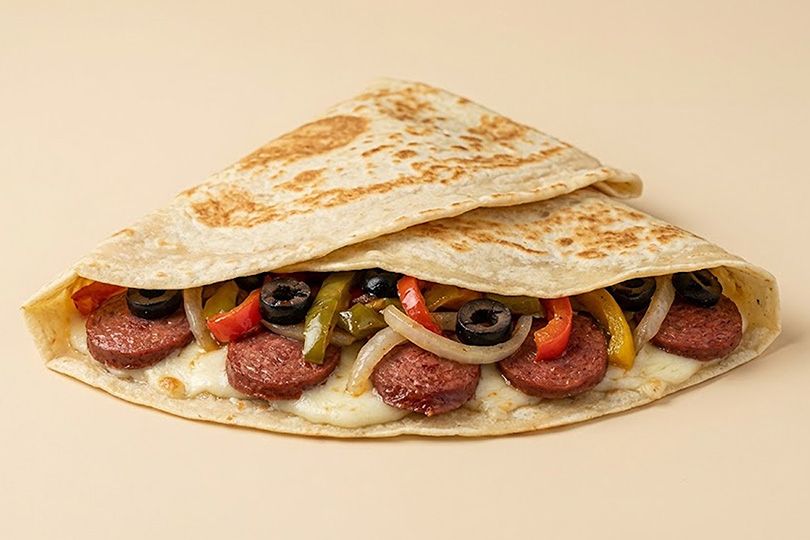 Sausage crepe