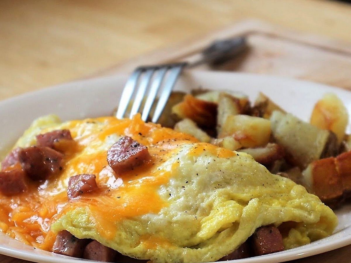Sausage Egg Plate