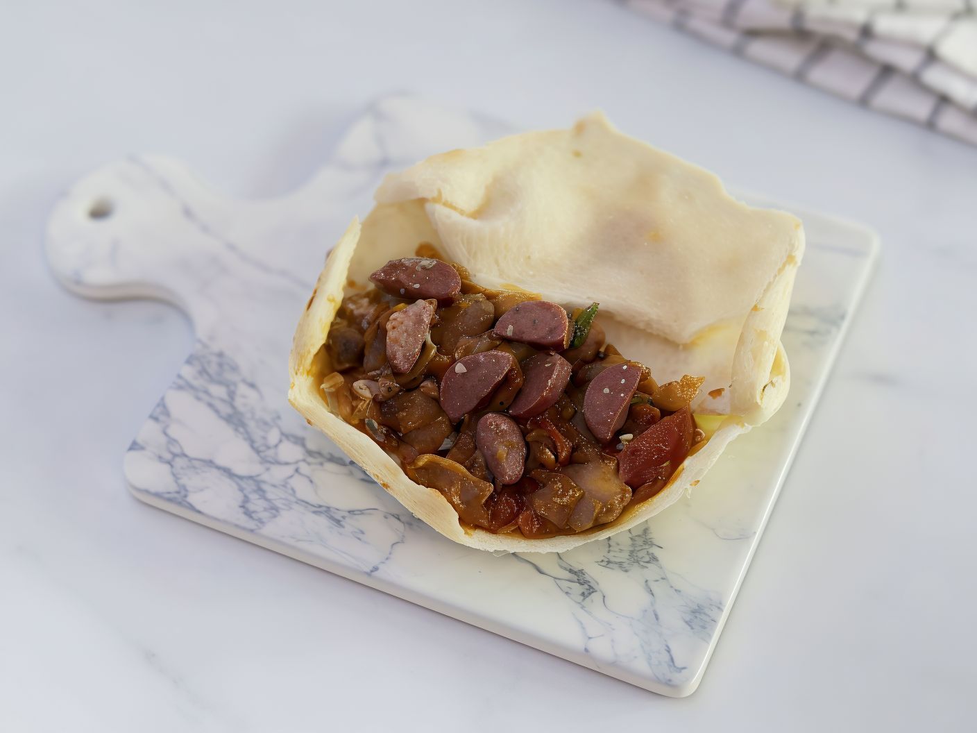 Sausage Foul Sandwich