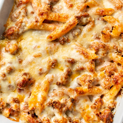 Chicken Arrabbiata Gratin Pasta