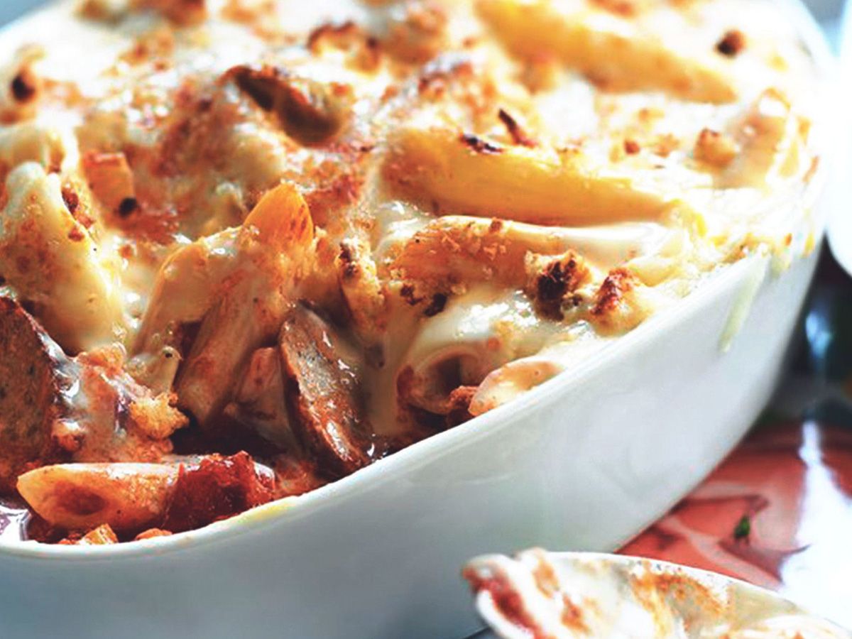 Hot Dog Pasta