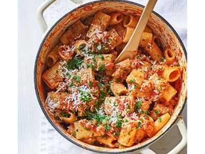 Oriental Sausage Pasta