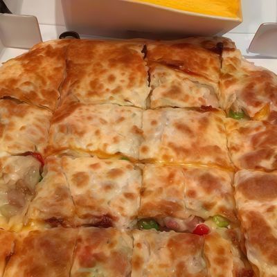 Large sausage pie
