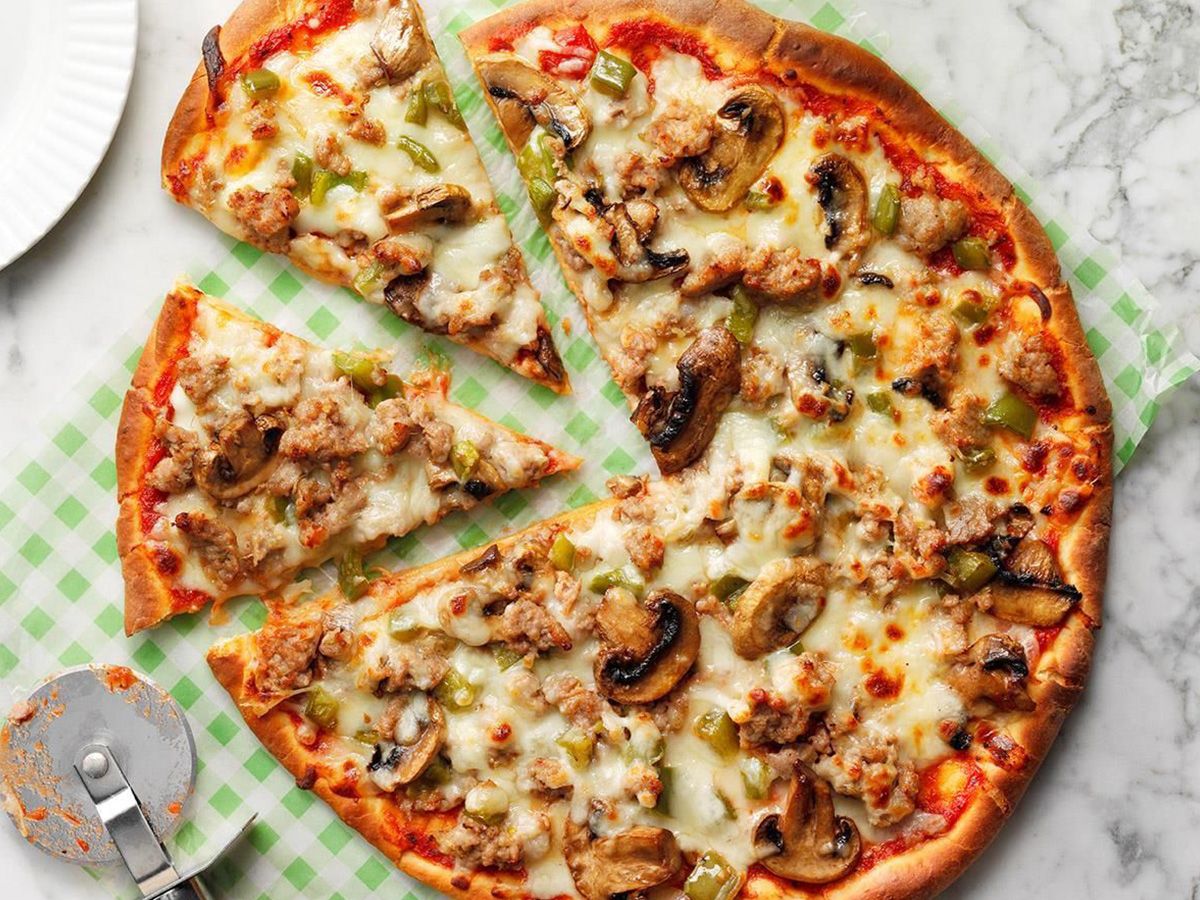 Baladi Sausage Pizza