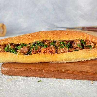 Baladi Sausage Sandwich