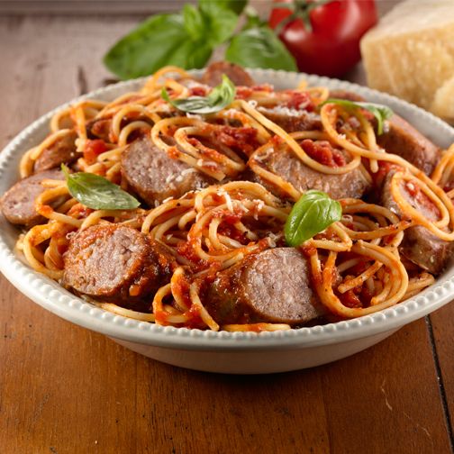 Sausage Spaghetti