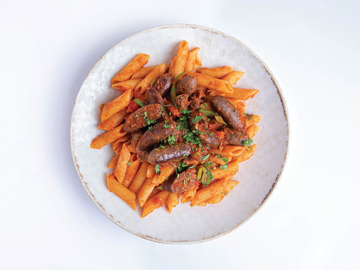 Sausage And Cheese Pasta