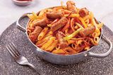 Oriental Sausage Pasta