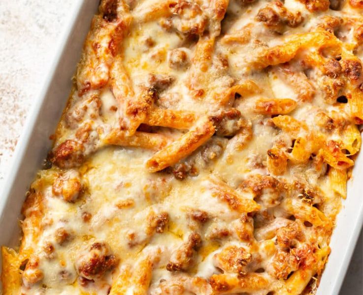 Sausage Bechamel Pasta