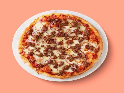 Oriental Sausage Pizza