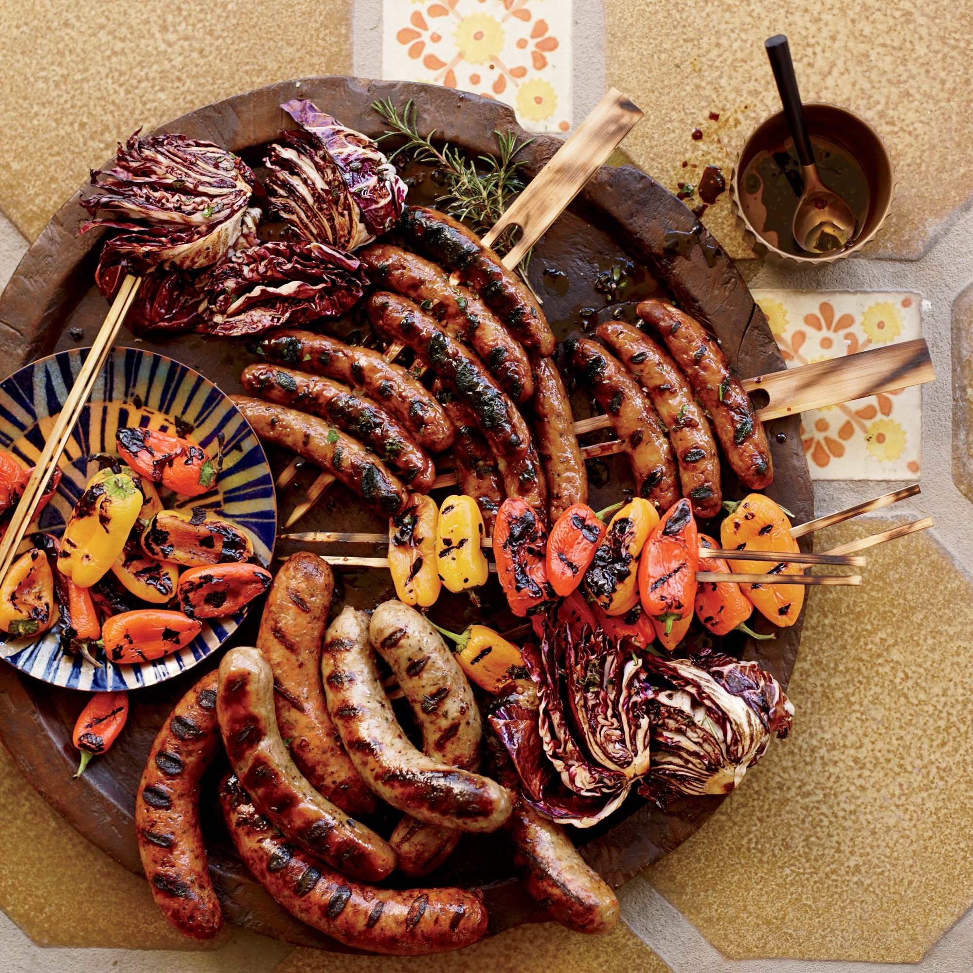 Mutton Grilled Oriental Sausage Platter