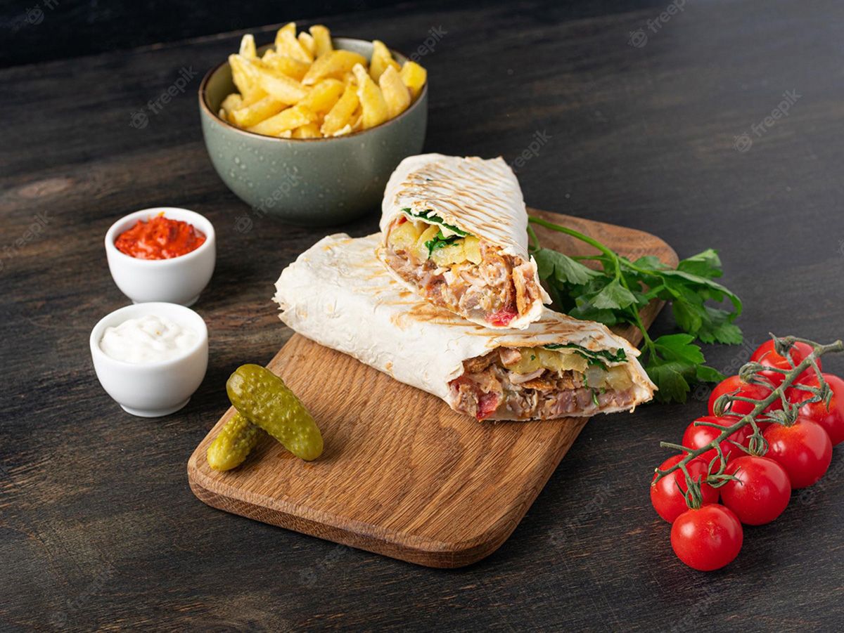 Sausage Potato Roll Sandwich