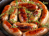 Sausage with Pomegranate Molasses