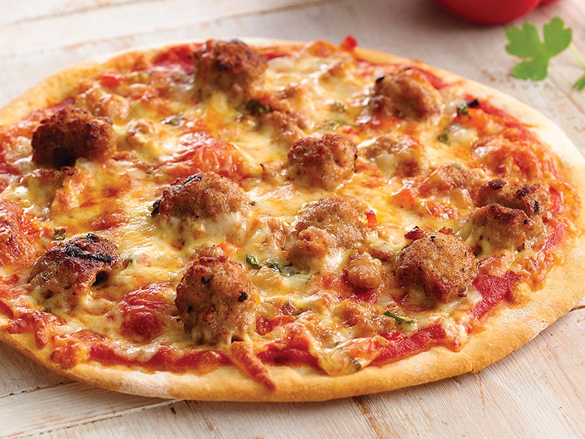 Sausages Pizza