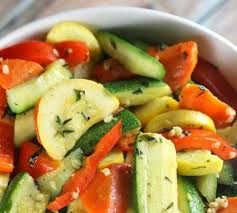 Sauteed Vegetables Plate