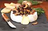 Baked Brie and Mushroom