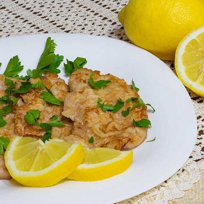 Scaloppine Al Limone Dish
