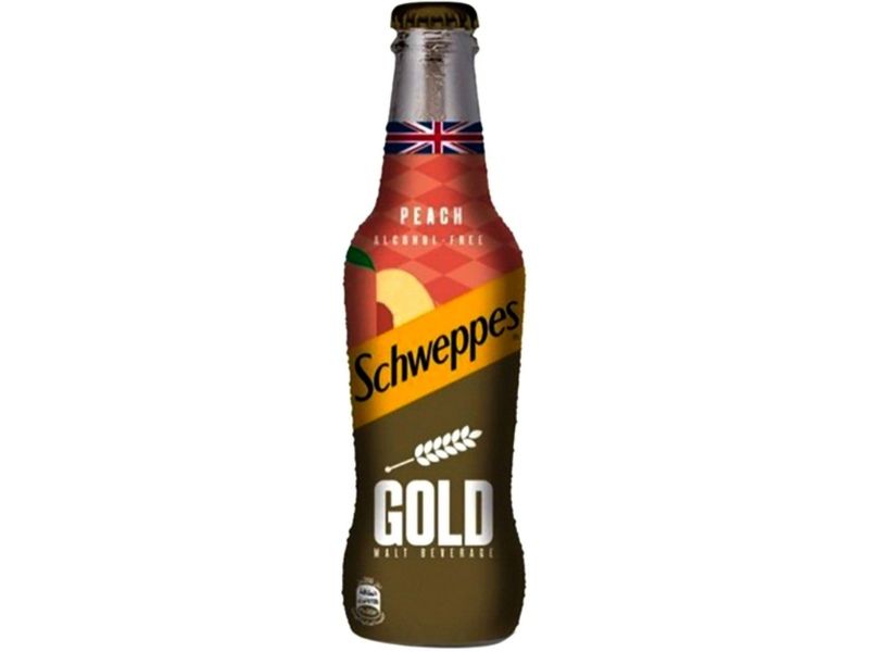 Schweppes Peach Bottle