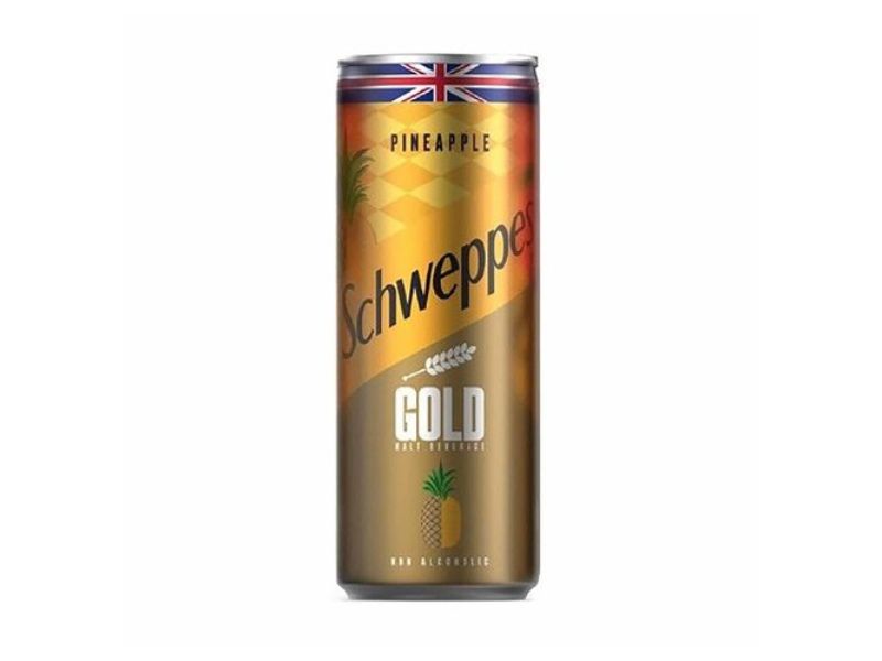 Schweppes Pineapple Gold Can
