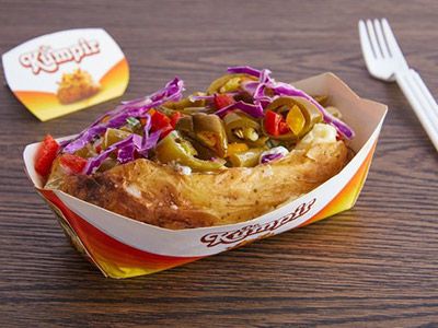 Scorpion Stuffed Potato