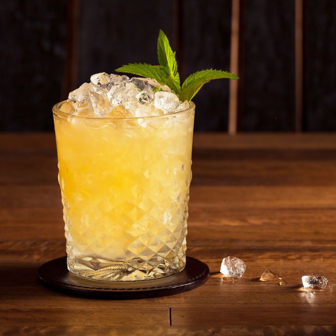 Scotch Mint Cocktail